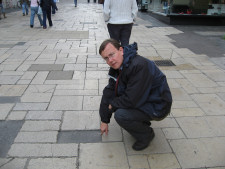 Cracked Paving Stone