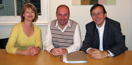 Liz Leffman, Mark Oaten and Martin Tod
