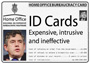 Gordon Brown ID card shrunk