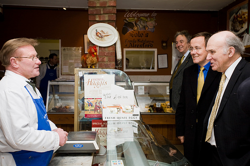 Vince Cable visits Alresford